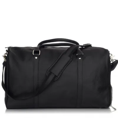 Czarna Torba Weekendowa Skórzana Kelman BP31 - 3