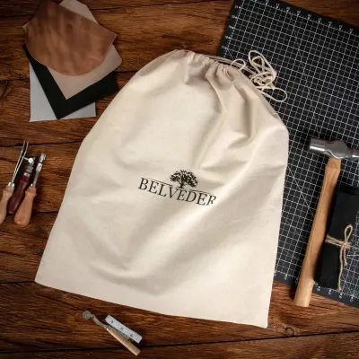 Brązowa Torba do Pracy Męska vintage z Klapą Skórzana Outlander BL161 - 13