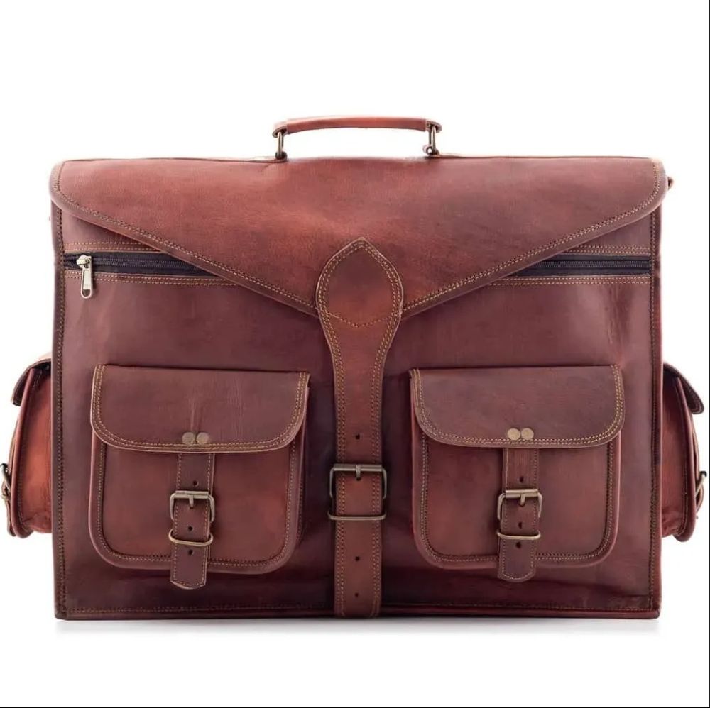 torba skorzana vintage meska outlander bh71