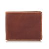 Portfel Slim Wallet na Karty Skóra Jucht Brązowy BW38